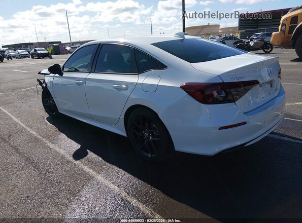 2HGFE4F87SH331402 2025 HONDA CIVIC Белый Задняя левая четверть
