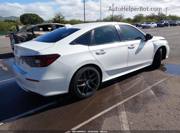 2HGFE4F87SH331402 2025 HONDA CIVIC Белый Задняя правая четверть