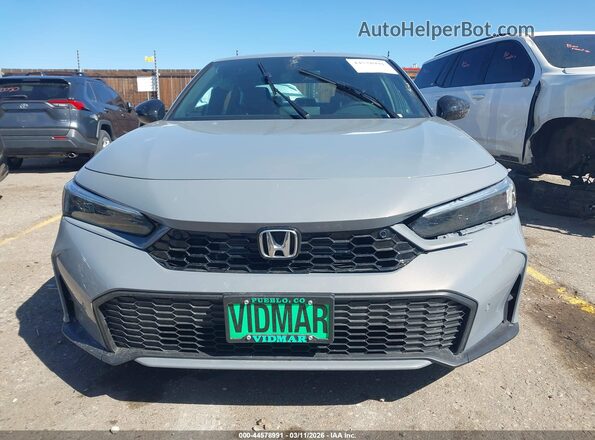 2HGFE4F87TH327738 2026 HONDA CIVIC Gray Widok zestawu wskaźników