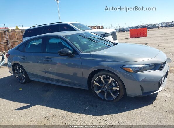 2HGFE4F87TH327738 2026 HONDA CIVIC Gray Widok wnętrza z tyłu