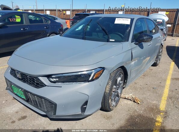 2HGFE4F87TH327738 2026 HONDA CIVIC Gray Przód lewy