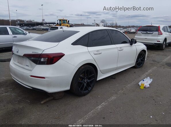 2HGFE4F89SH341235 2025 HONDA CIVIC White Tył prawy