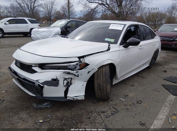 2HGFE4F89SH341235 2025 HONDA CIVIC White Przód lewy