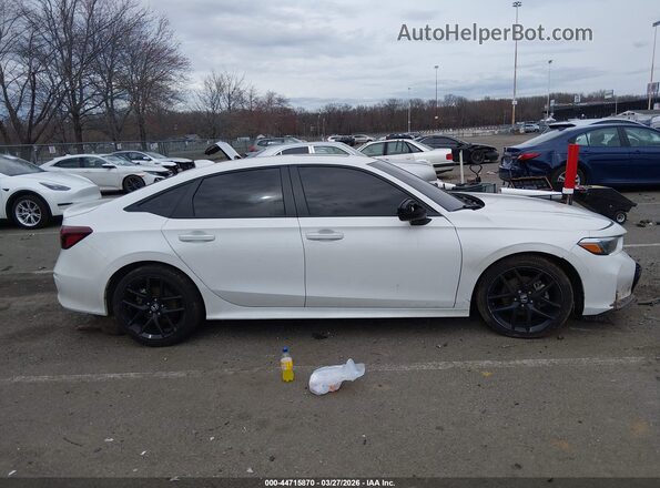2HGFE4F89SH341235 2025 HONDA CIVIC White Widok wnętrza z tyłu