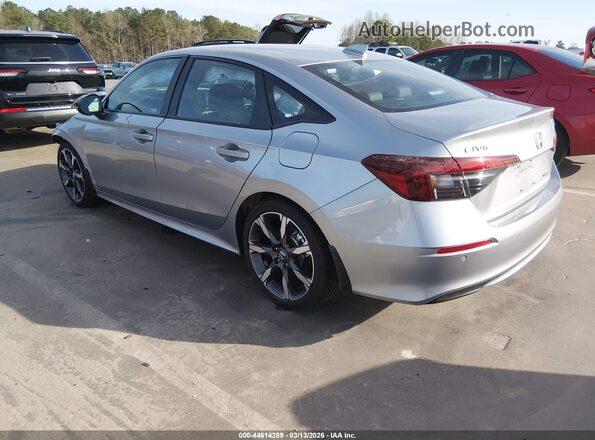 2HGFE4F89SH349206 2025 HONDA CIVIC Серебряный Задняя левая четверть