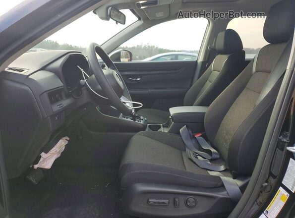 2HKRS3H42SH313924 2025 HONDA CR-V Black Widok wnętrza z przodu