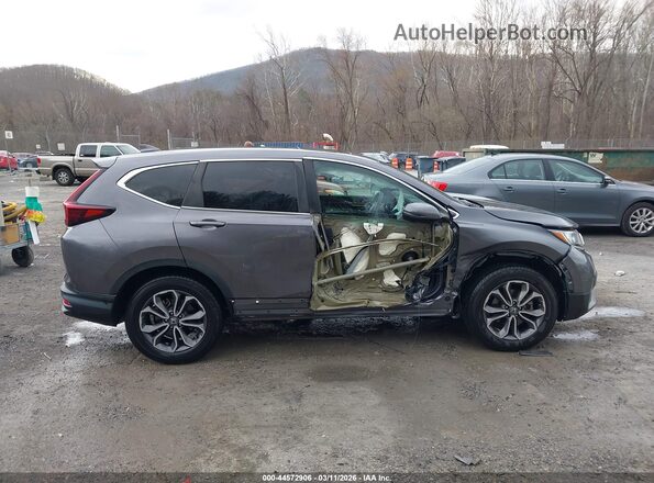 2HKRW2H56MH664992 2021 HONDA CR-V Gray Vista interior trasera