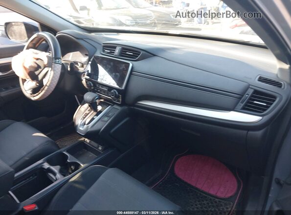 2HKRW2H77NH602701 2022 HONDA CR-V Gray Widok wnętrza z przodu