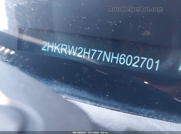 2HKRW2H77NH602701 2022 HONDA CR-V Gray 