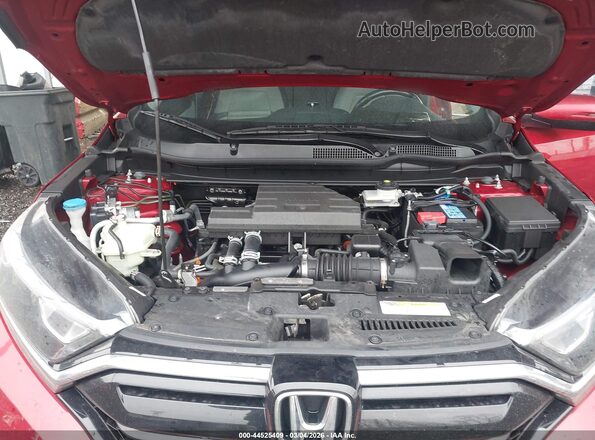 2HKRW2H80MH685475 2021 HONDA CR-V Red უკანა ხედი
