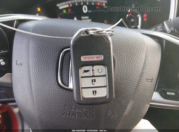 2HKRW2H80MH685475 2021 HONDA CR-V Red წინა პანელის ხედი