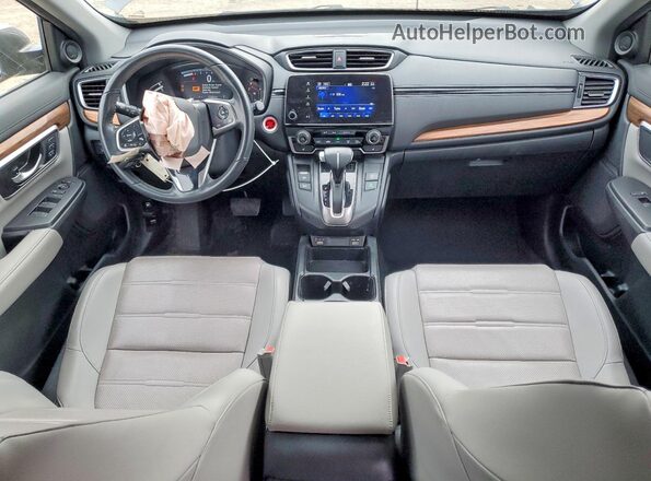 2HKRW2H83MH640577 2021 HONDA CR-V Gray წინა პანელის ხედი