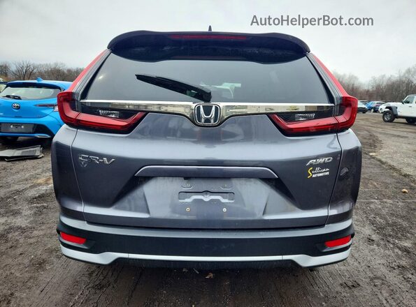 2HKRW2H85MH614725 2021 HONDA CR-V Gray უკანა ხედი