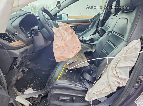 2HKRW2H85MH614725 2021 HONDA CR-V Gray წინა სალონის ხედი