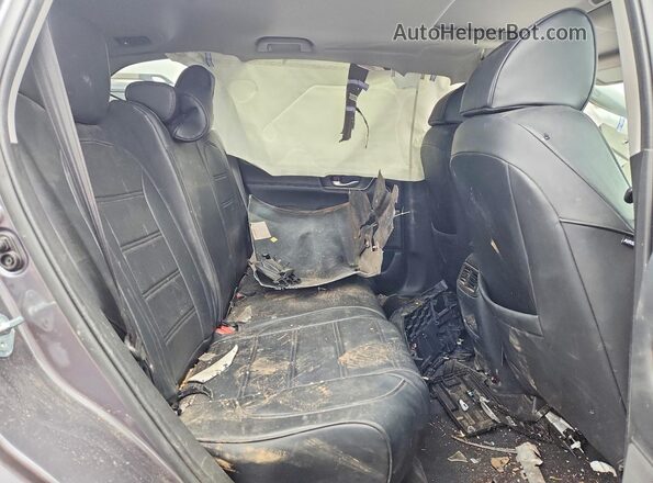 2HKRW2H85MH614725 2021 HONDA CR-V Gray უკანა სავარძლების ხედი