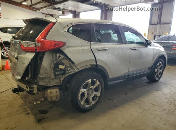 2HKRW2H87JH628119 2018 HONDA CR-V Silver Trasero derecho