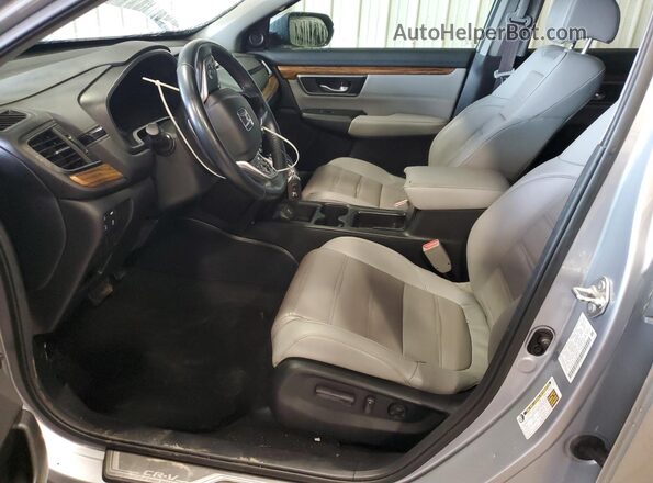 2HKRW2H87JH628119 2018 HONDA CR-V Silver Vista interior delantera