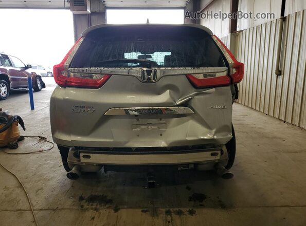 2HKRW2H87JH628119 2018 HONDA CR-V Silver Vista trasera