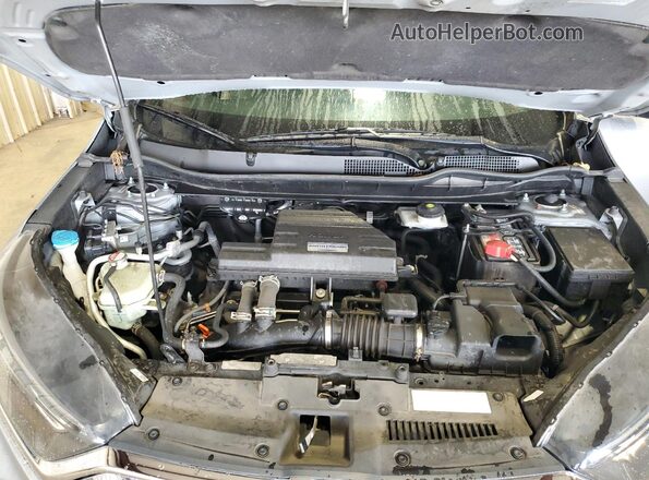 2HKRW2H87JH628119 2018 HONDA CR-V Silver Vista del compartimento del motor