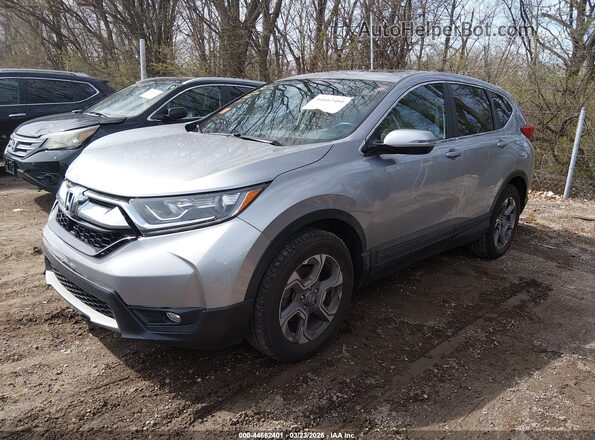 2HKRW2H87KH660067 2019 HONDA CR-V Серебряный Передняя левая четверть