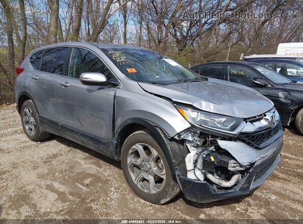 2HKRW2H87KH660067 2019 HONDA CR-V Серебряный Вид спереди