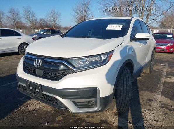 2HKRW2H87MH619716 2021 HONDA CR-V Белый Передняя левая четверть