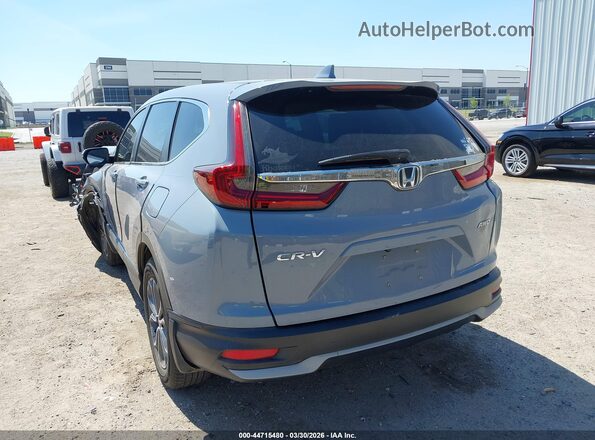 2HKRW2H89MH669520 2021 HONDA CR-V Light Blue Trasero izquierdo