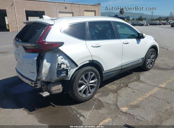 2HKRW2H95NH650859 2022 HONDA CR-V White Tył prawy