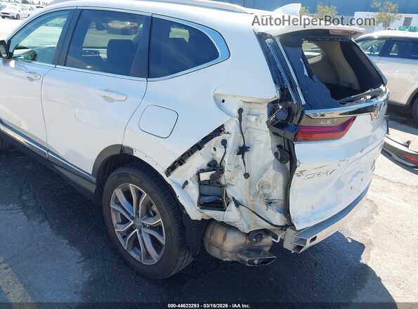 2HKRW2H95NH650859 2022 HONDA CR-V White Widok z przodu