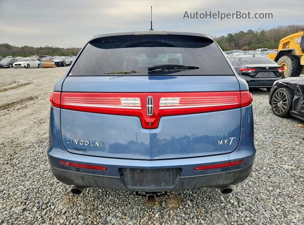 2LMHJ5AT1JBL01284 2018 LINCOLN MKT Blue Widok z tyłu
