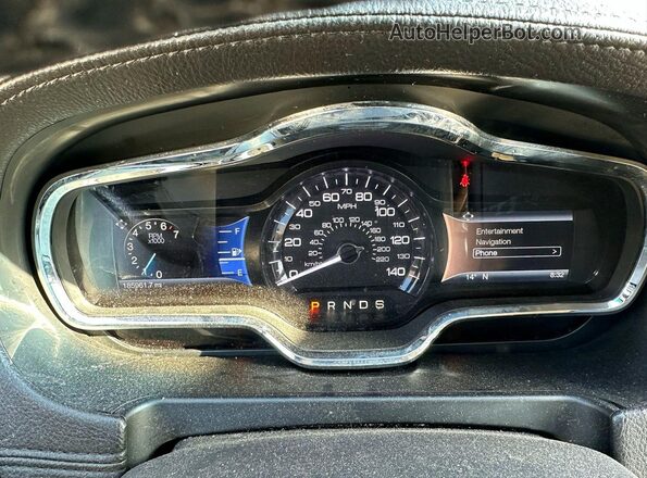 2LMHJ5AT5KBL03699 2019 LINCOLN MKT Black Առջևի վահանակի տեսք