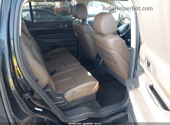 2LMHJ5FKXJBL01008 2018 LINCOLN MKT Black Widok naklejki z numerem VIN
