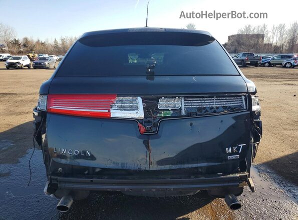 2LMHJ5NK9JBL02605 2018 LINCOLN MKT Black Widok z tyłu