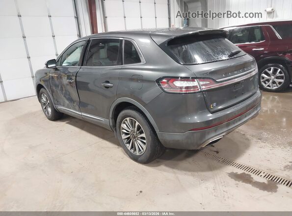 2LMPJ6J97LBL20463 2020 LINCOLN NAUTILUS Серый Задняя левая четверть