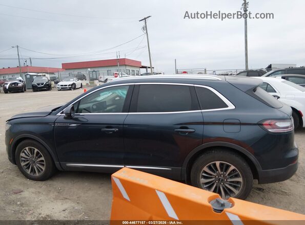 2LMPJ6J99NBL17468 2022 LINCOLN NAUTILUS Blue Սալոնի 360 աստիճան տեսք