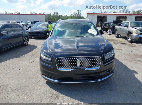 2LMPJ6J99NBL21505 2022 LINCOLN NAUTILUS Black Widok zestawu wskaźników