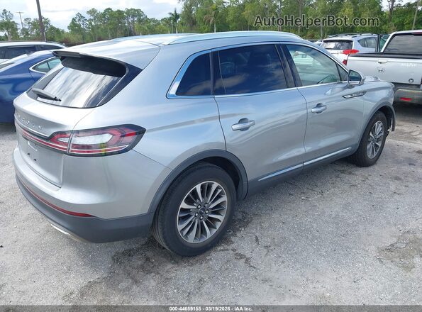 2LMPJ6K90MBL06887 2021 LINCOLN NAUTILUS Silver Trasero derecho