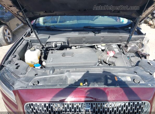 2LMPJ6K91LBL34535 2020 LINCOLN NAUTILUS Burgundy Вид ззаду