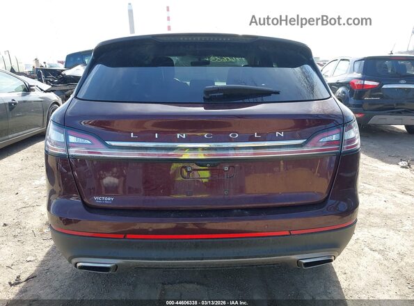 2LMPJ6K91LBL34535 2020 LINCOLN NAUTILUS Burgundy 