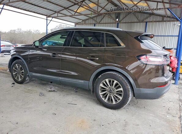 2LMPJ6K94KBL12687 2019 LINCOLN NAUTILUS Brown 