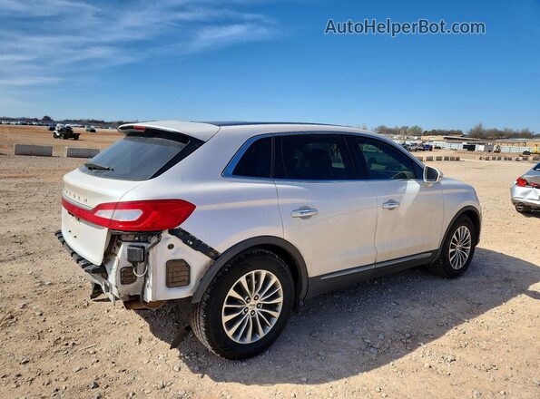 2LMPJ6KR3HBL24435 2017 LINCOLN MKX White Հետևի աջ