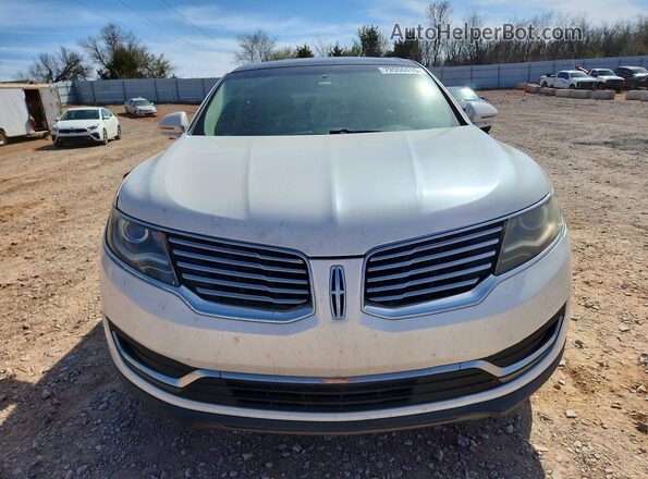 2LMPJ6KR3HBL24435 2017 LINCOLN MKX White Դիմացի տեսք