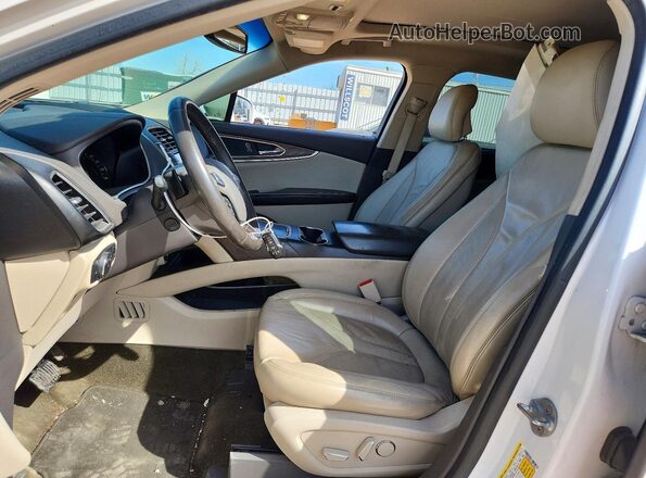 2LMPJ6KR3HBL24435 2017 LINCOLN MKX White Սալոնի դիմացի տեսք