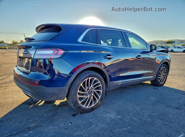 2LMPJ6L90KBL21420 2019 LINCOLN NAUTILUS Blue 