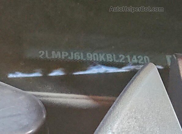 2LMPJ6L90KBL21420 2019 LINCOLN NAUTILUS Blue 