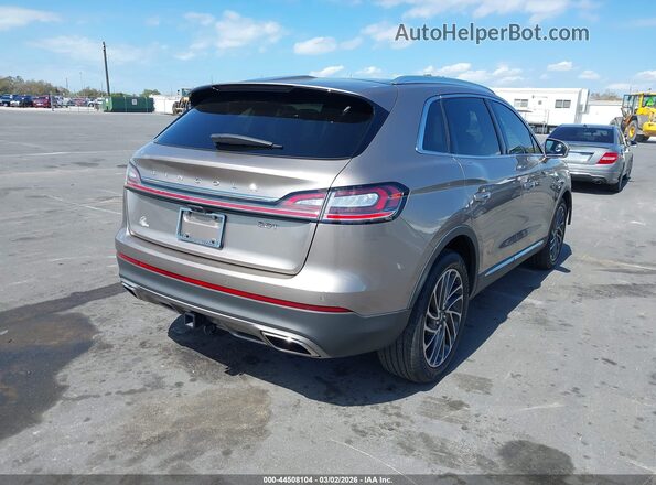 2LMPJ6L96KBL13385 2019 LINCOLN NAUTILUS Серебряный 