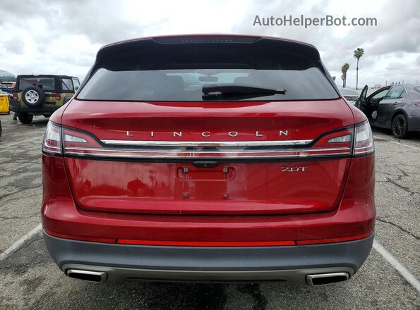 2LMPJ6L97KBL36769 2019 LINCOLN NAUTILUS Red 