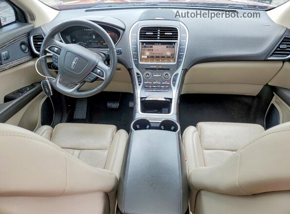 2LMPJ6L97KBL36769 2019 LINCOLN NAUTILUS Red 