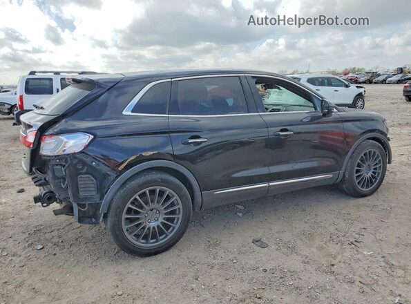 2LMPJ6LR6GBL60648 2016 LINCOLN MKX Black Trasero derecho