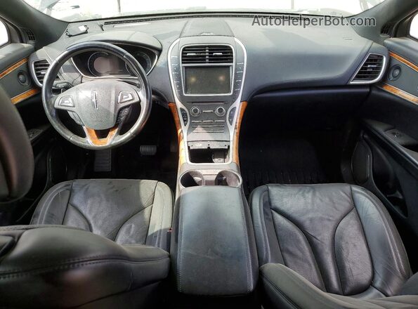 2LMPJ6LR6GBL60648 2016 LINCOLN MKX Black Vista del salpicadero